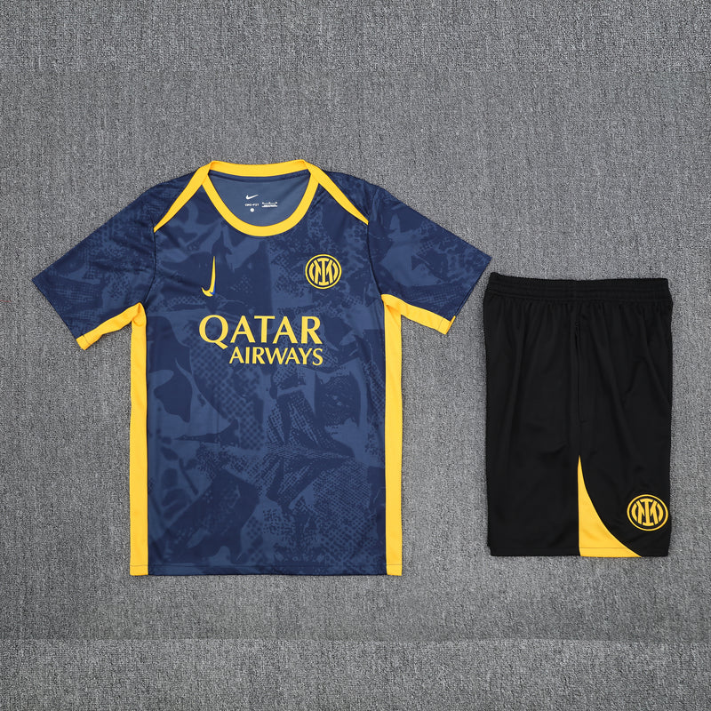 Maillot et short d'entraînement Inter Enfant 25/26