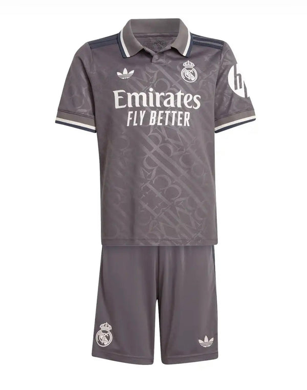 T-shirt et short Real Madrid Third 24/25 Enfant