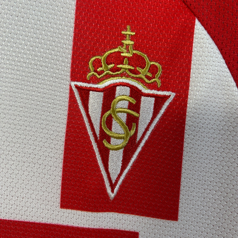 Maillot Rétro Sporting Gijon Home 08/09