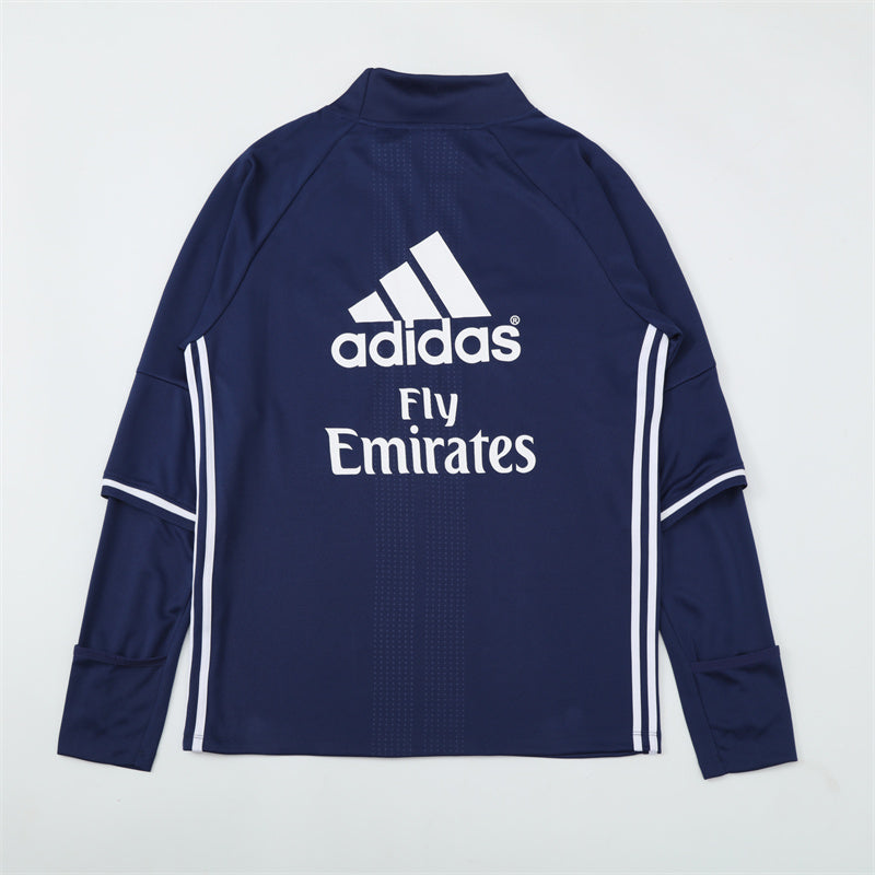 Maillot d'entraînement rétro à manches longues Real Madrid 16/17