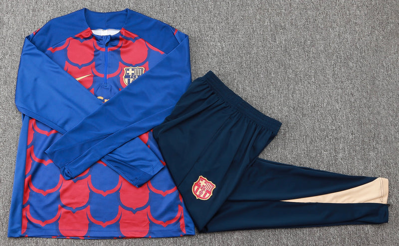 Ensemble de survêtement de football FC Barcelona 24/25