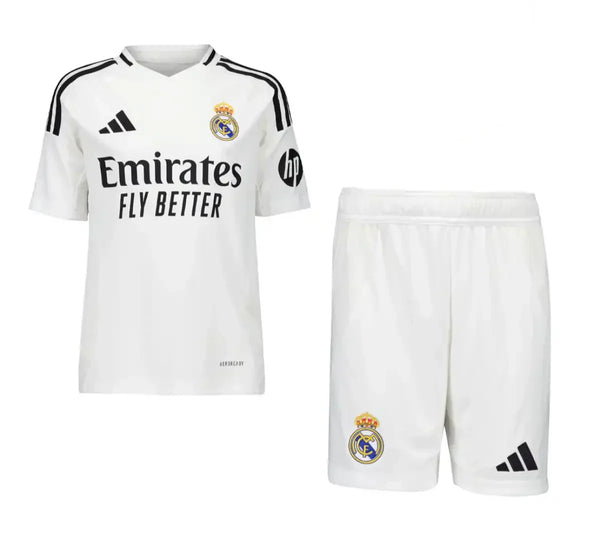 T-shirt et short Real Madrid Home 24/25 Enfant