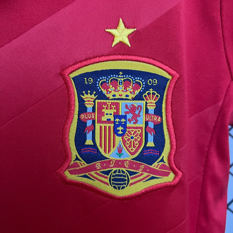 T-shirt et short Enfant Espagne Rétro Home 2012