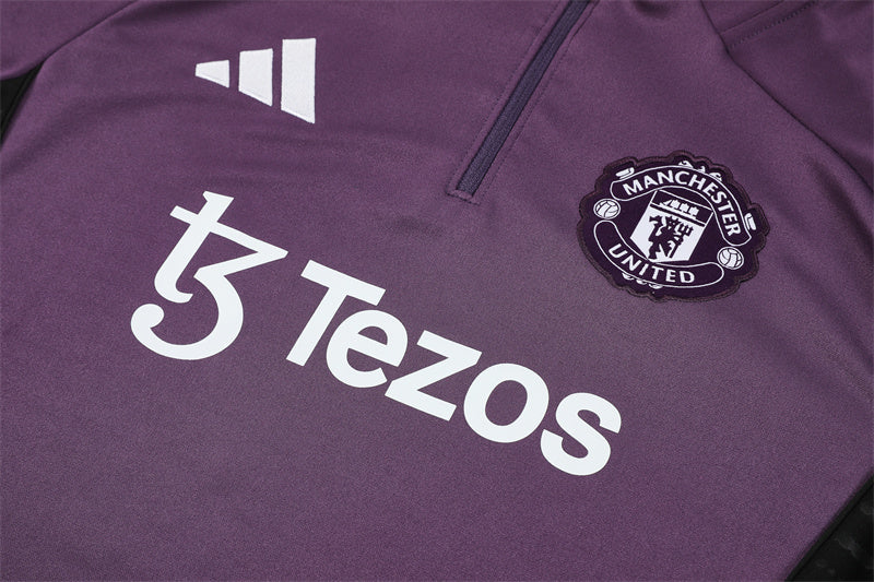 Ensemble Survêtement de Football Enfant Manchester United 25/26