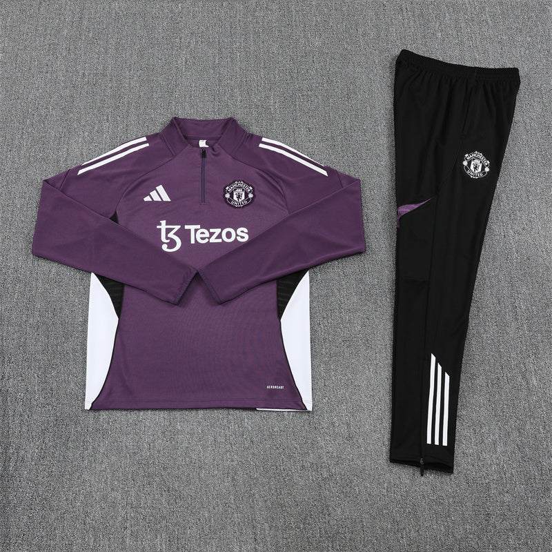 Ensemble Survêtement de Football Enfant Manchester United 25/26
