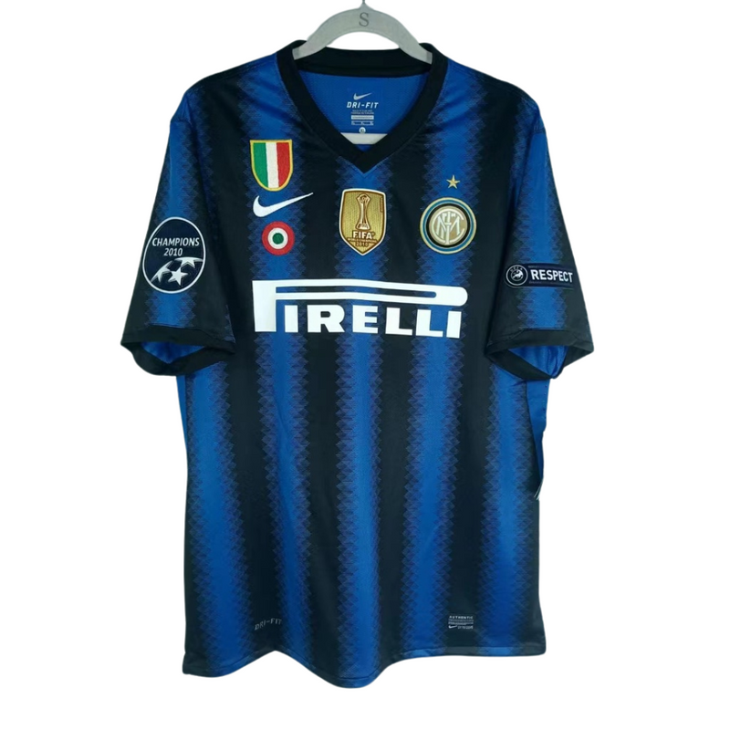 Maillot Rétro Inter Home 10/11 - Avec Patch