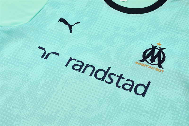 Maillot et short d'entraînement de l'Olympique de Marseille Enfant 25/26