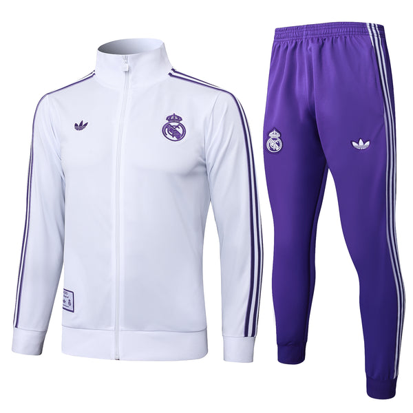 Ensemble Survêtement de Football Enfant Real Madrid 25/26