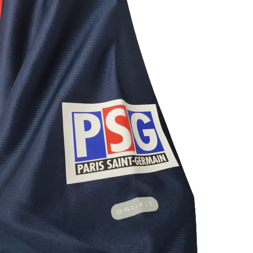 Maillot Rétro Paris Saint Germain - PSG Rétro 2001/02 Bleu et Rouge Mike