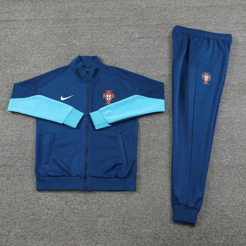 Ensemble de survêtement de football Portugal 24/25