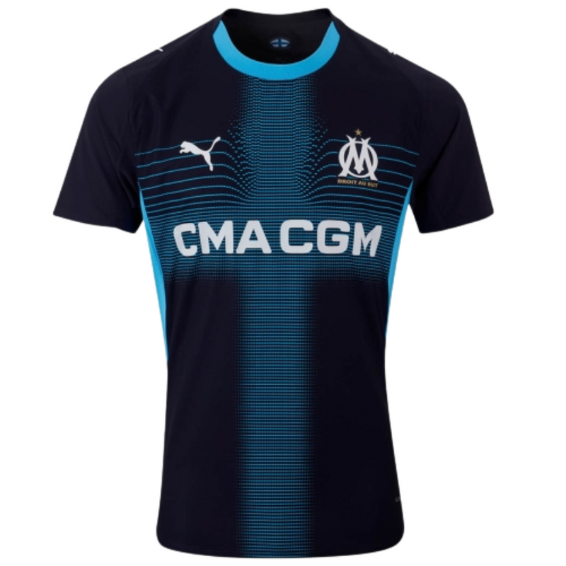 Olympique de Marseille Away 25/26 Enfant - Avec des Chaussettes