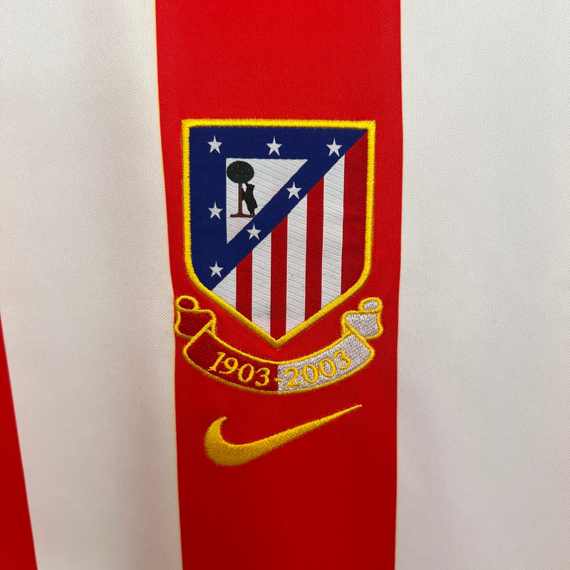 Maillot Rétro Atlético de Madrid Home 03/04