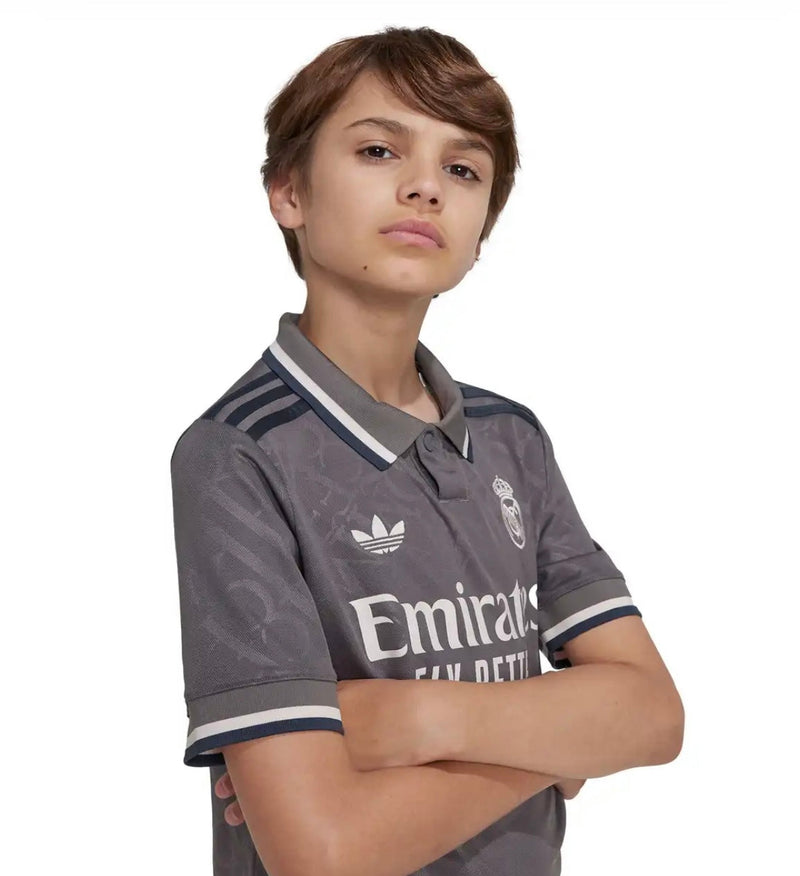 T-shirt et short Real Madrid Away 24/25 Enfant - Avec Chaussettes