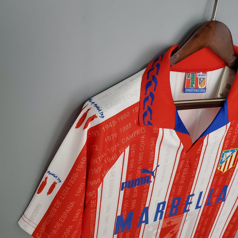 Maillot Rétro Atlético de Madrid Home 95/96