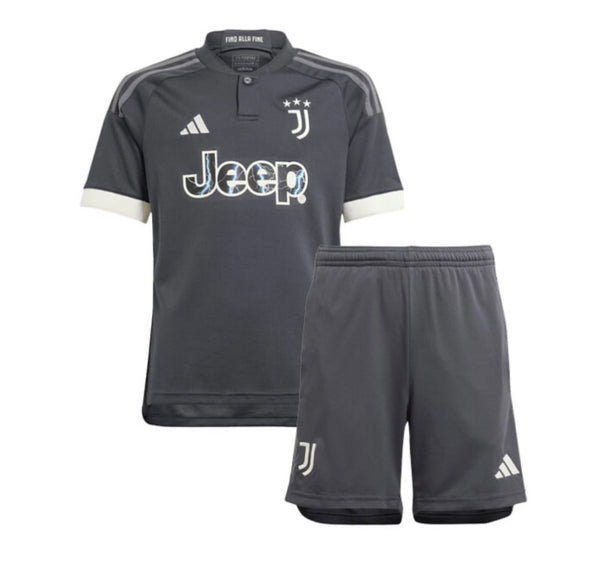 T-shirt et short pour enfants de la Juventus Third 23/24