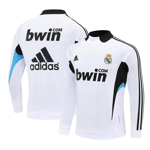 Maillot d'entraînement rétro à manches longues Real Madrid 08/09