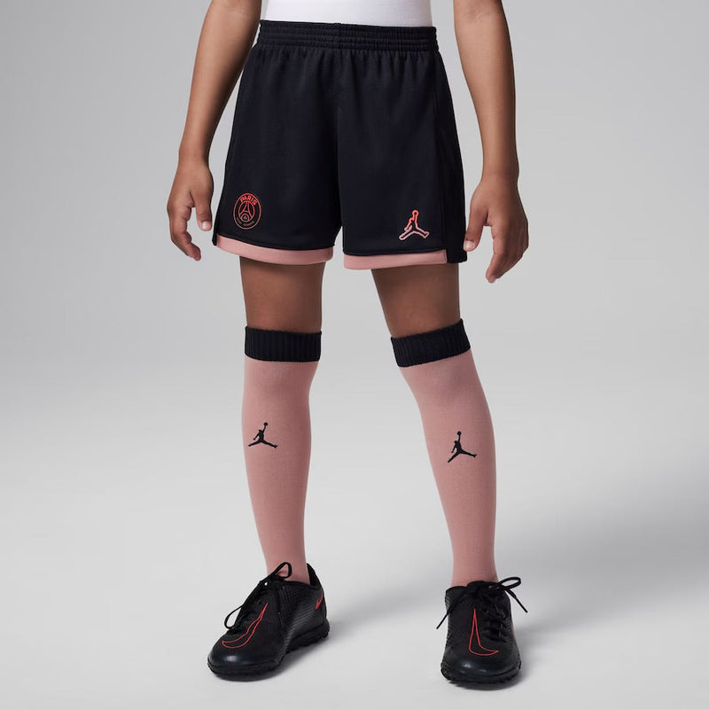 T-shirt et short PSG pour enfant x Jordan Third 24/25 Enfant - Avec des Chaussettes