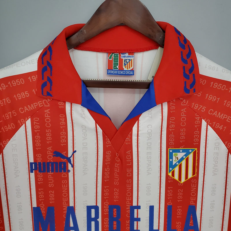 Maillot Rétro Atlético de Madrid Home 95/96