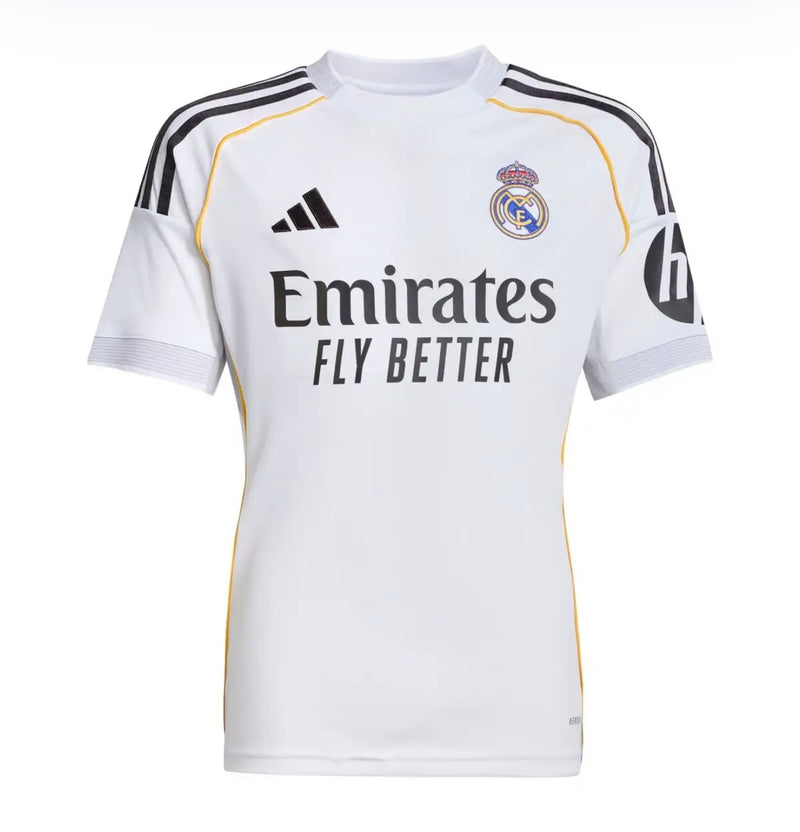 T-shirt et short Real Madrid Home 25/26 Enfant