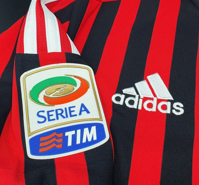 Maillot Rétro AC Milan 11/12 - Avec Patch et Scudetto