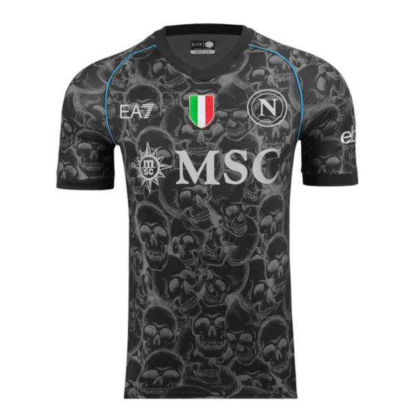 Maillot de match SSC Napoli Halloween Special Edition 23/24 - Avec bouclier