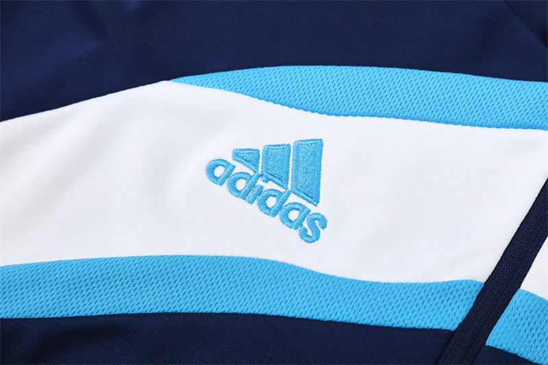 Maillot d'entraînement rétro à manches longues Real Madrid 09/10