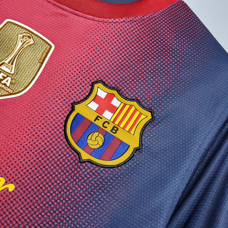 Rétro Barcelone 12/13 home