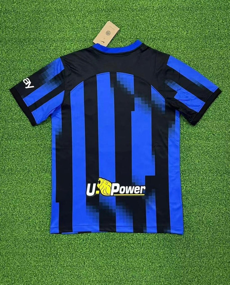 Maillot Inter Home Player Version 23/24 - Avec Patch Serie A - Avec logo Transformers