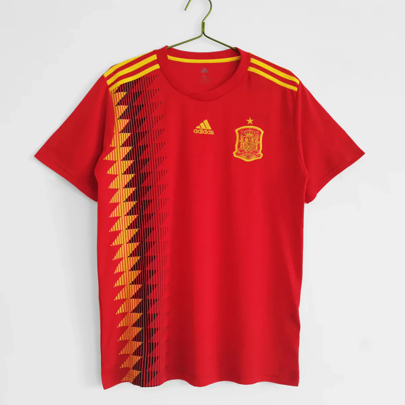 Maillot Espagne retro 2018 - home