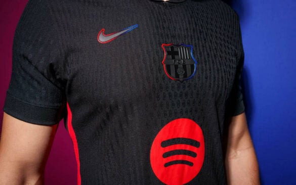 Maillot Away du FC Barcelona Version Joueur 24/25