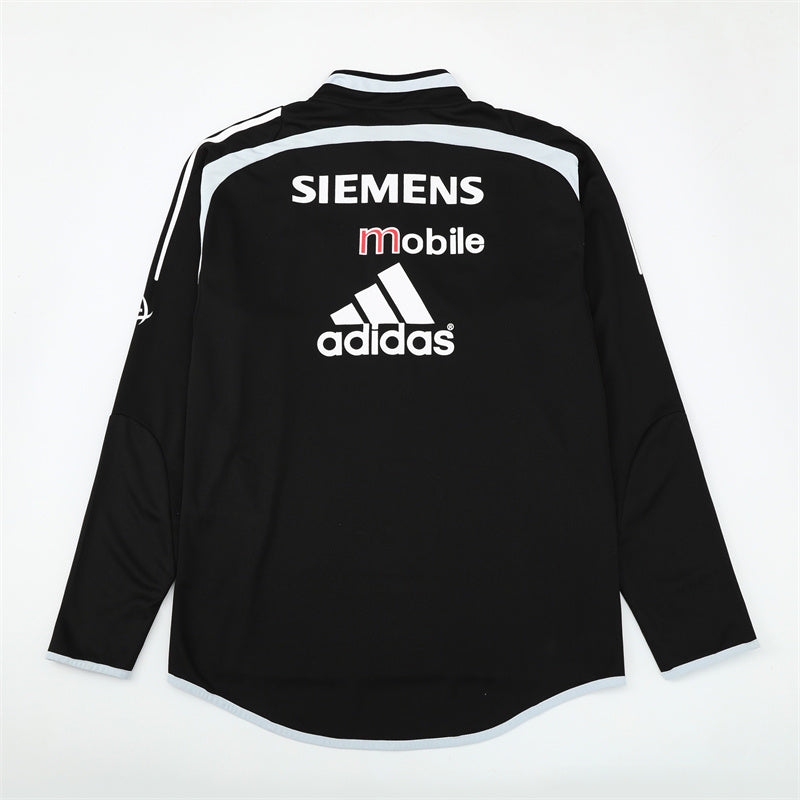 Maillot d'entraînement rétro à manches longues Real Madrid 04/05