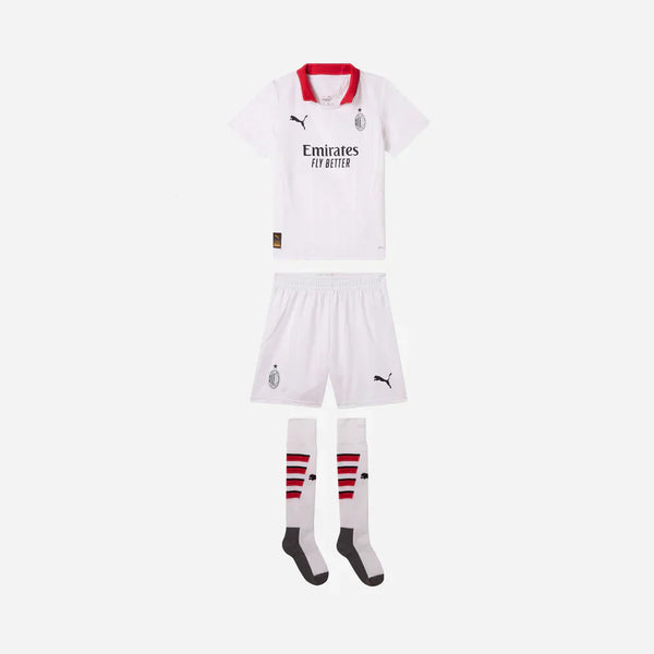 T-shirt et Short pour Enfant AC MILAN Away 24/25 - Avec des Chaussettes