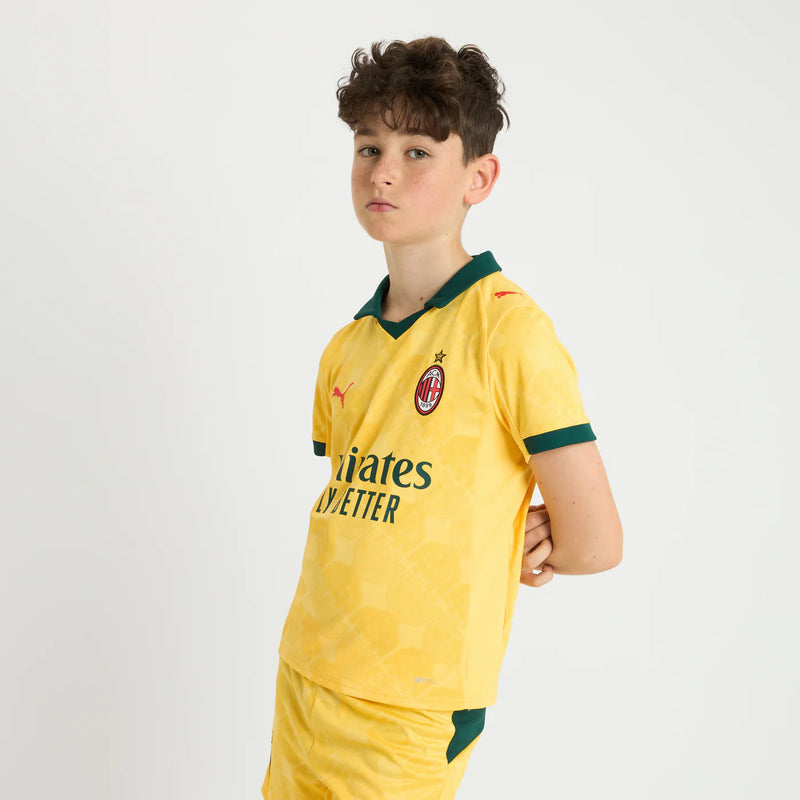 T-shirt et Short pour Enfant AC MILAN Third 25/26 - Avec des Chaussettes