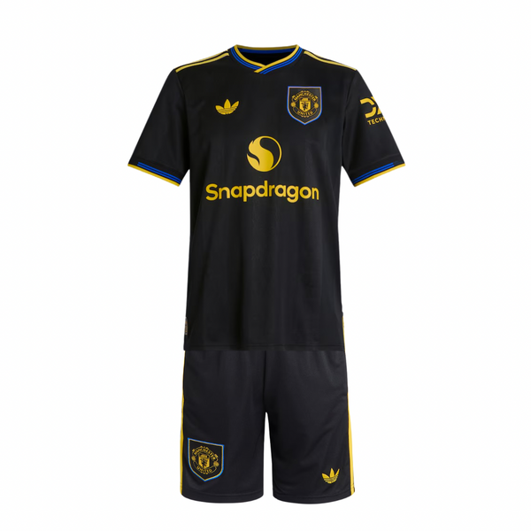 T-shirt et short Manchester United pour Enfant Third 25/26