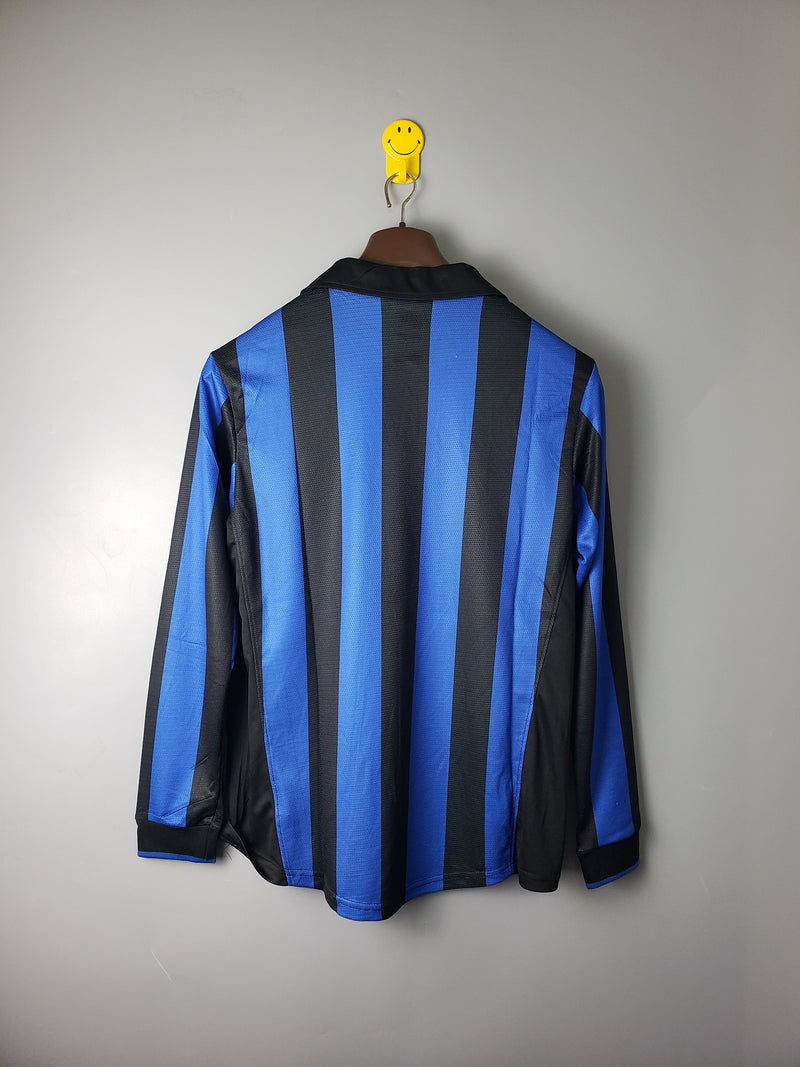 Chemise rétro manches longues Inter 98/99