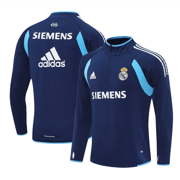 Maillot d'entraînement rétro à manches longues Real Madrid 05/06