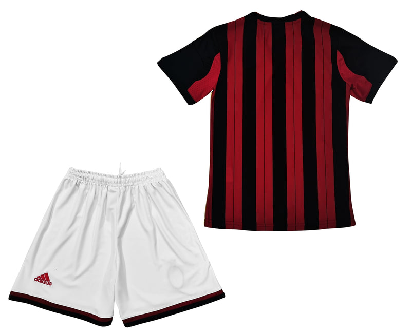 T-shirt et Short pour enfant AC MILAN Domicile Rétro 13/14