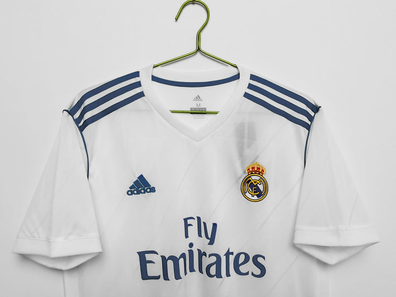 Maillot Rétro Real Madrid 2017/18 - Avec Patch