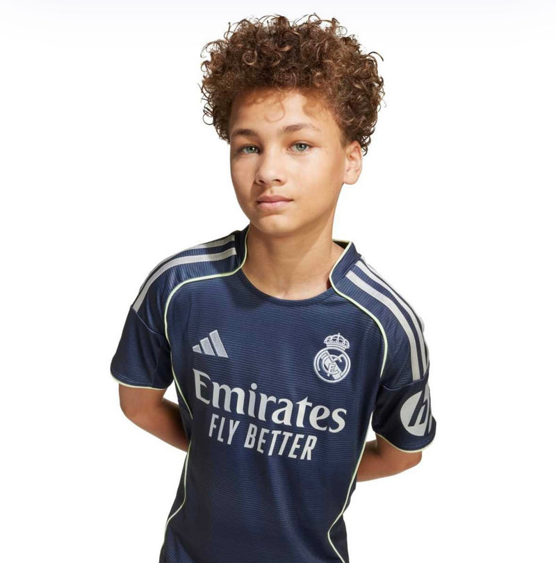 T-shirt et short Real Madrid Away 25/26 Enfant - Avec Chaussettes