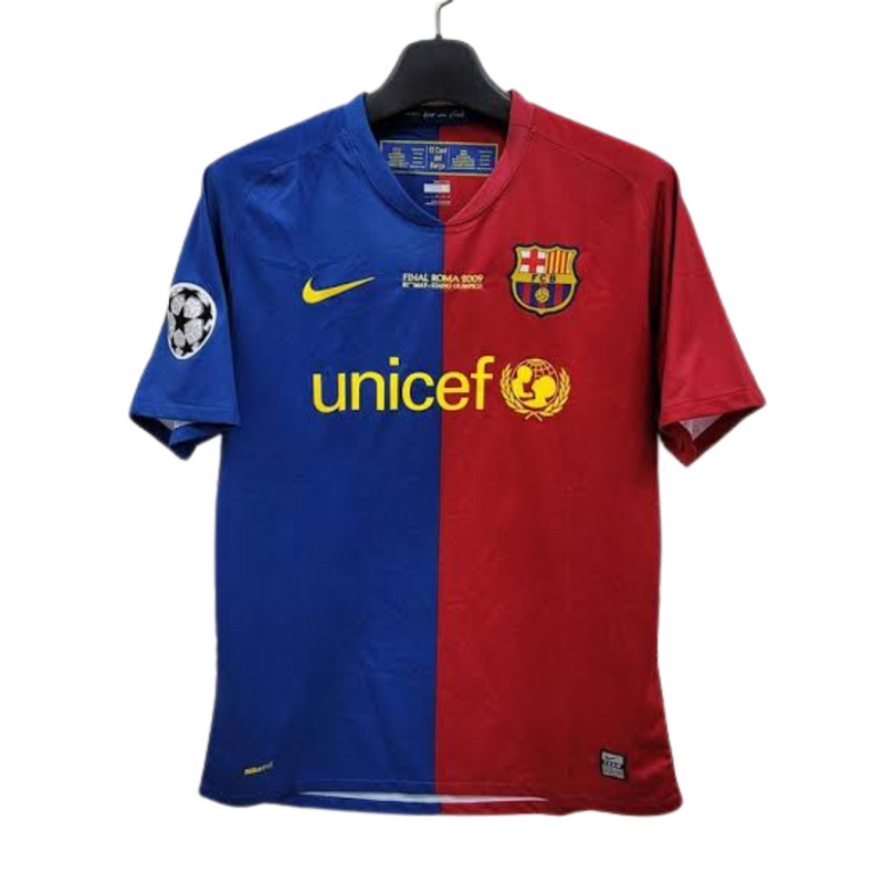 Maillot Rétro FC Barcelone 08/09 - Avec Patch