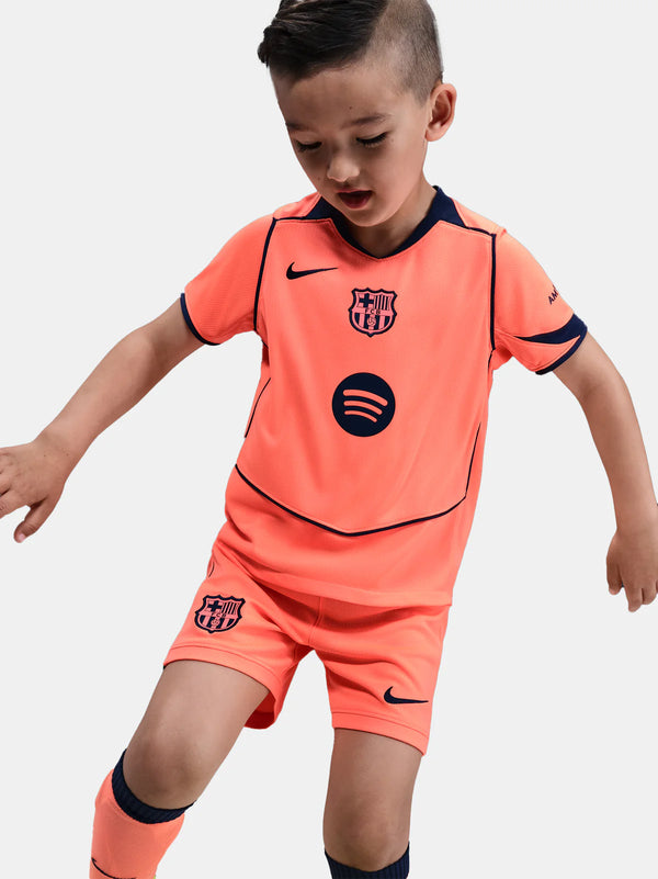 T-shirt et Short Enfant FC Barcelona Third 25/26