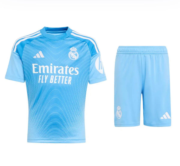 T-shirt et short Gardien Real Madrid Enfant 25/26