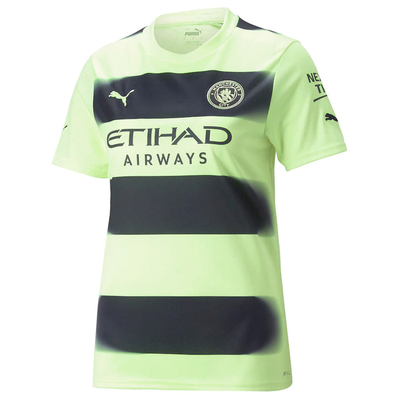 Maillot de supporter pour hommes Manchester City Third 22/23 Haaland 9 - Vert