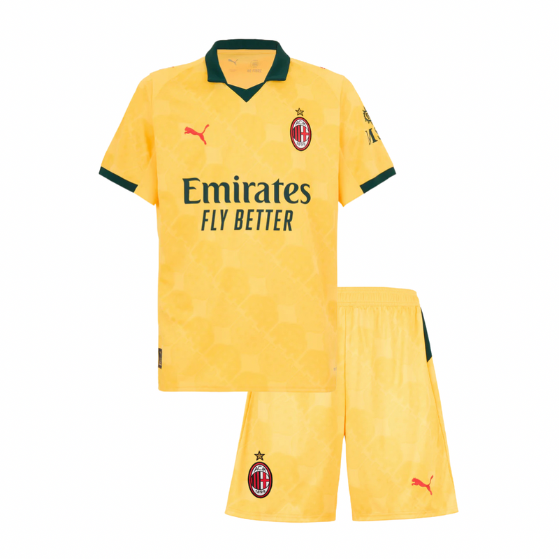 T-shirt et Short pour Enfant AC MILAN Third 25/26