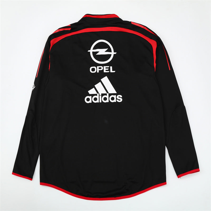 Maillot d'entraînement rétro à manches longues AC Milan 04/05