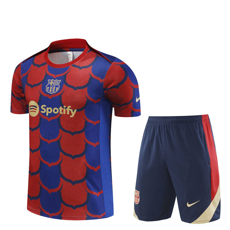 Maillot et short d'entraînement Barcelone 24/25