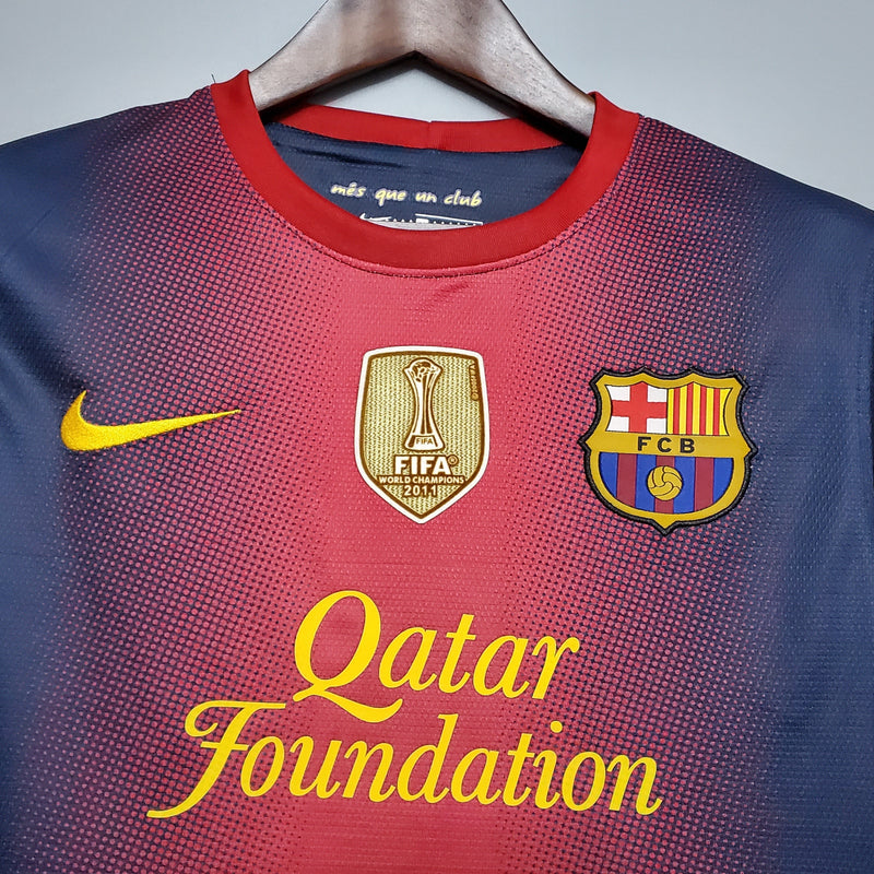 Rétro Barcelone 12/13 home