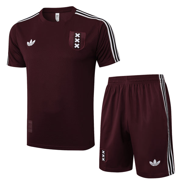 T-shirt et short pour enfant Ajax 24/25