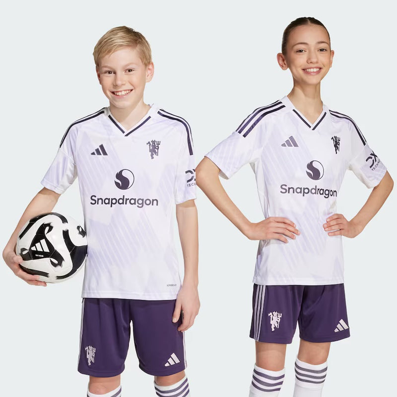 T-shirt et short Manchester United pour Enfant Away 25/26