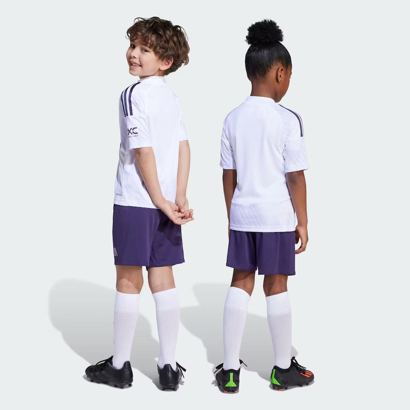 T-shirt et short Manchester United pour Enfant Away 25/26 - avec des chaussettes